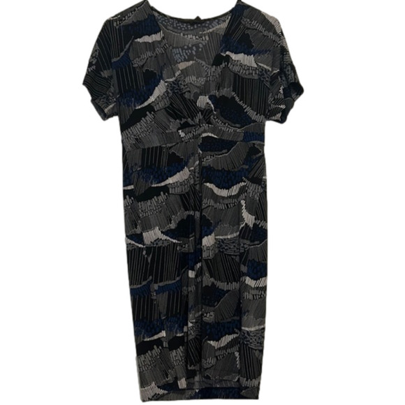 BCBGMAXAZRIA Avery Faux Wrap Dress, Small - Picture 1 of 9